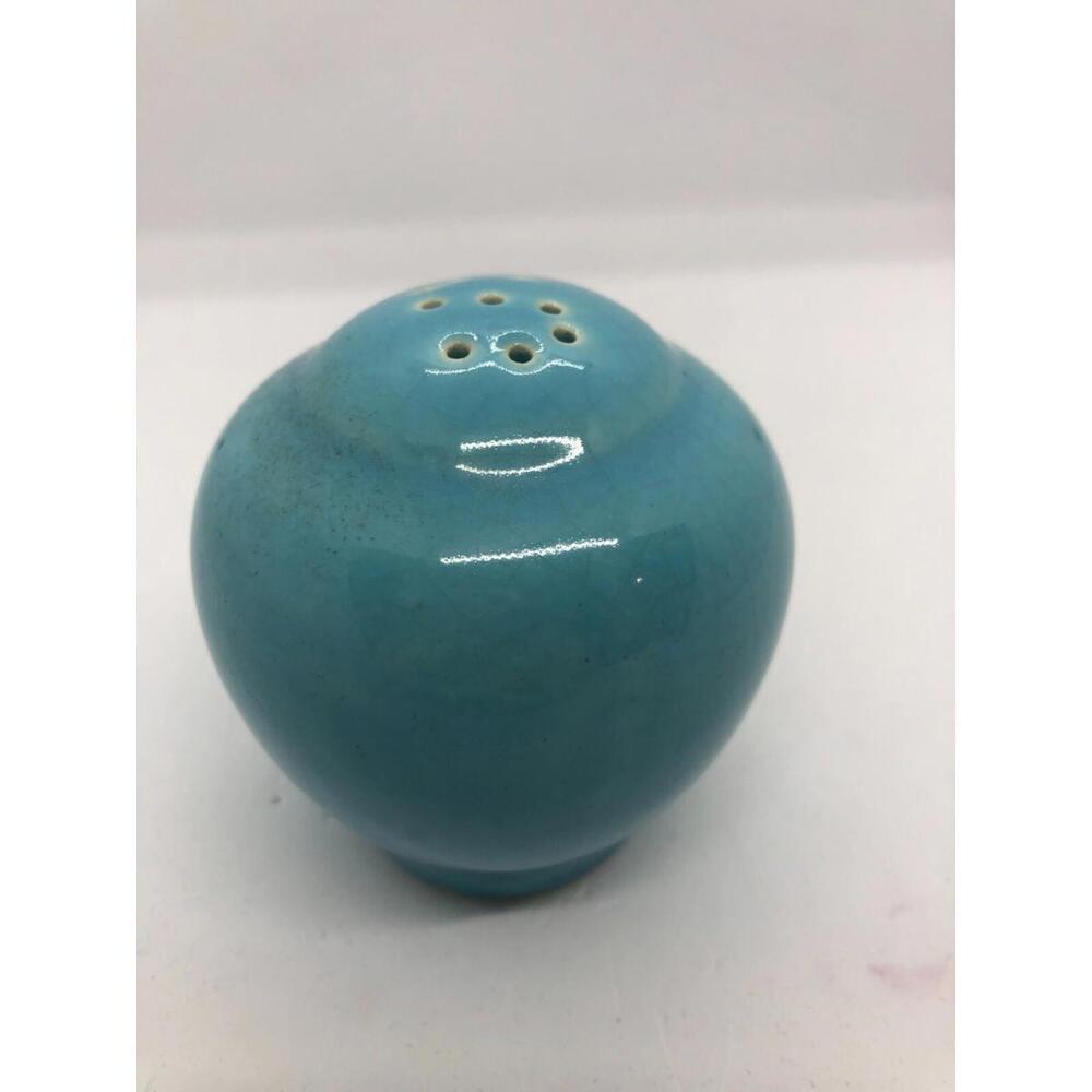 Vintage Retro Universal BALLERINA 2 3/4" Turquoise Salt Shaker Ceramic